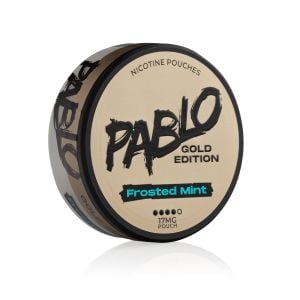 Pablo Gold Edition Frosted Mint Nicotine Pouches 17mg 4 dot